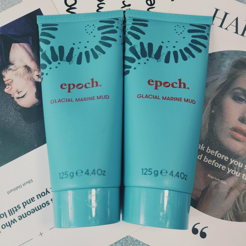 2 tubes Nu Skin NuSkin Epoch Glacial Marine Mud #23